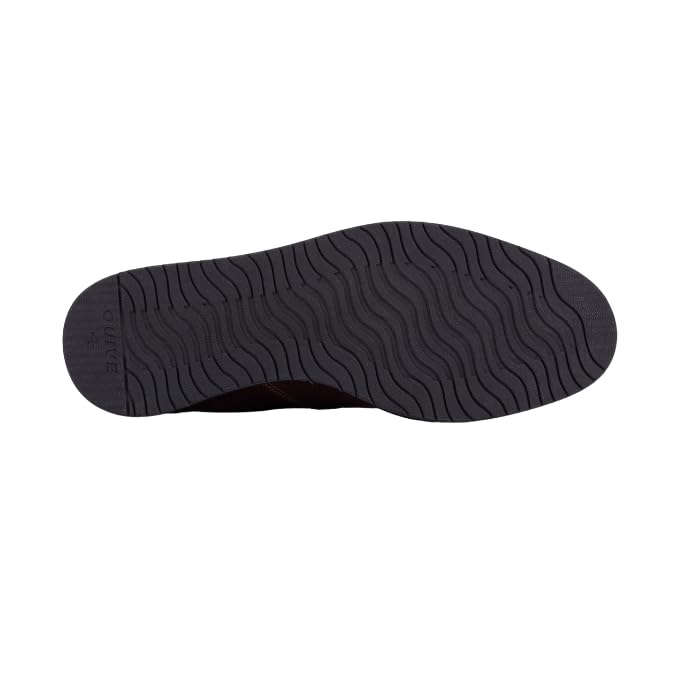 QUIVE London Mayfair Chelsea boot rubber outsole in brown