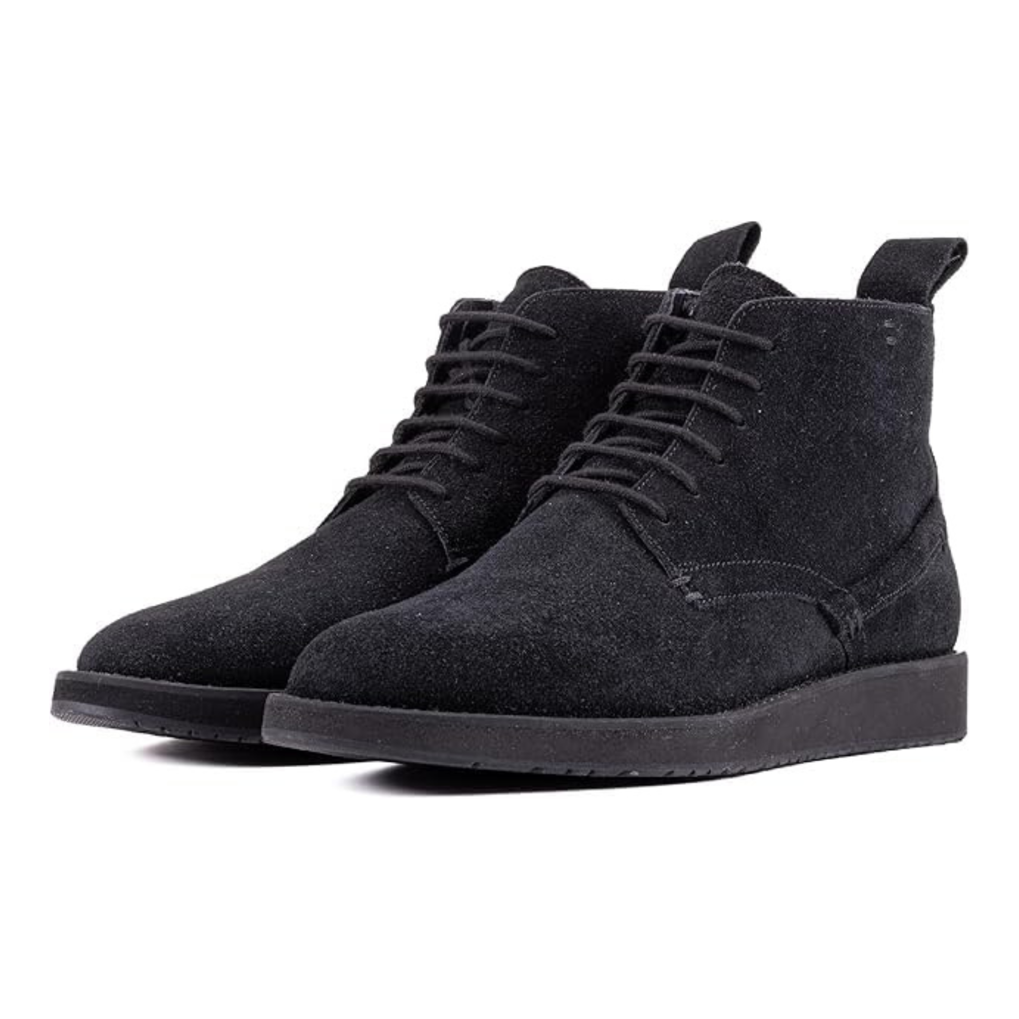 QUIVE London CHESTER black suede Chukka boots